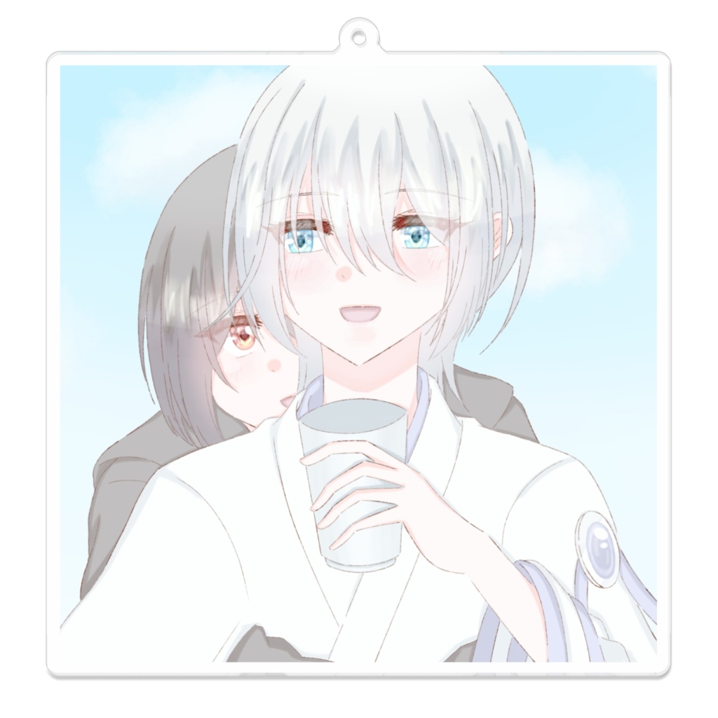 イラストアクリルキーホルダー