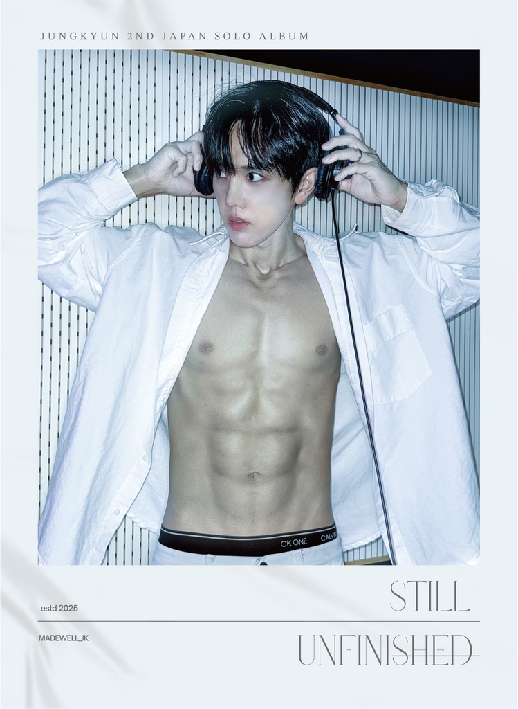 🗓 先行予約期間:10/14(火)〜 10/26(日)JUNGKYUN 2nd JAPAN SOLO ALBUM 'Still Unfinished' Limited Package 【1次限定・会場受取(送料0)】