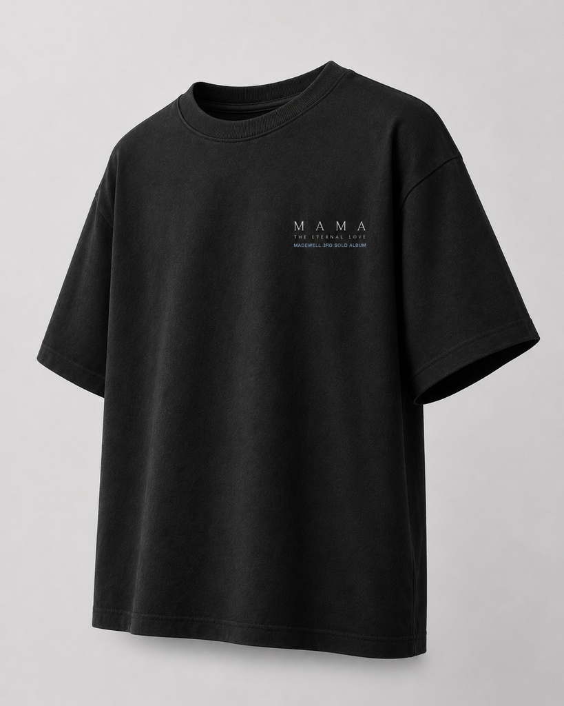 MAMA Tee BLACK PREMIUM Edition |CD同梱なら追加送料0円