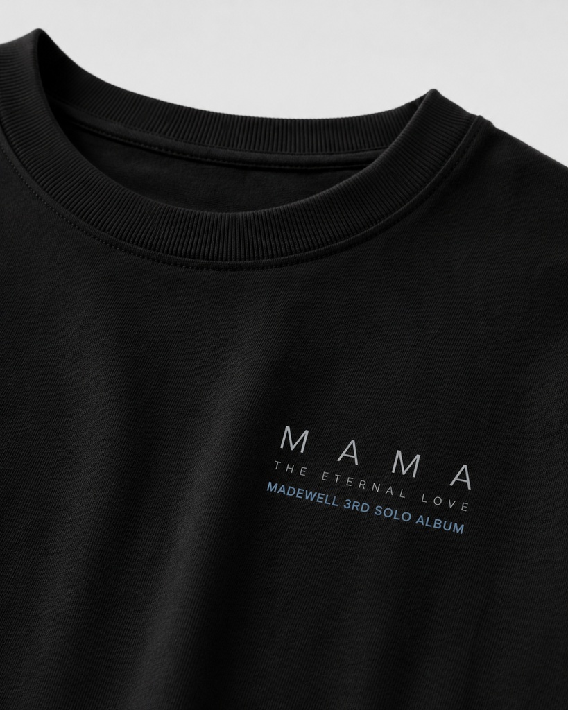 MAMA Tee BLACK PREMIUM Edition |CD同梱なら追加送料0円