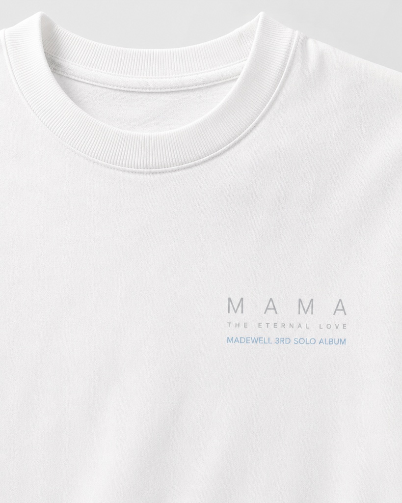 MAMA Tee WHITE Simple Edition|CD同梱なら追加送料0円