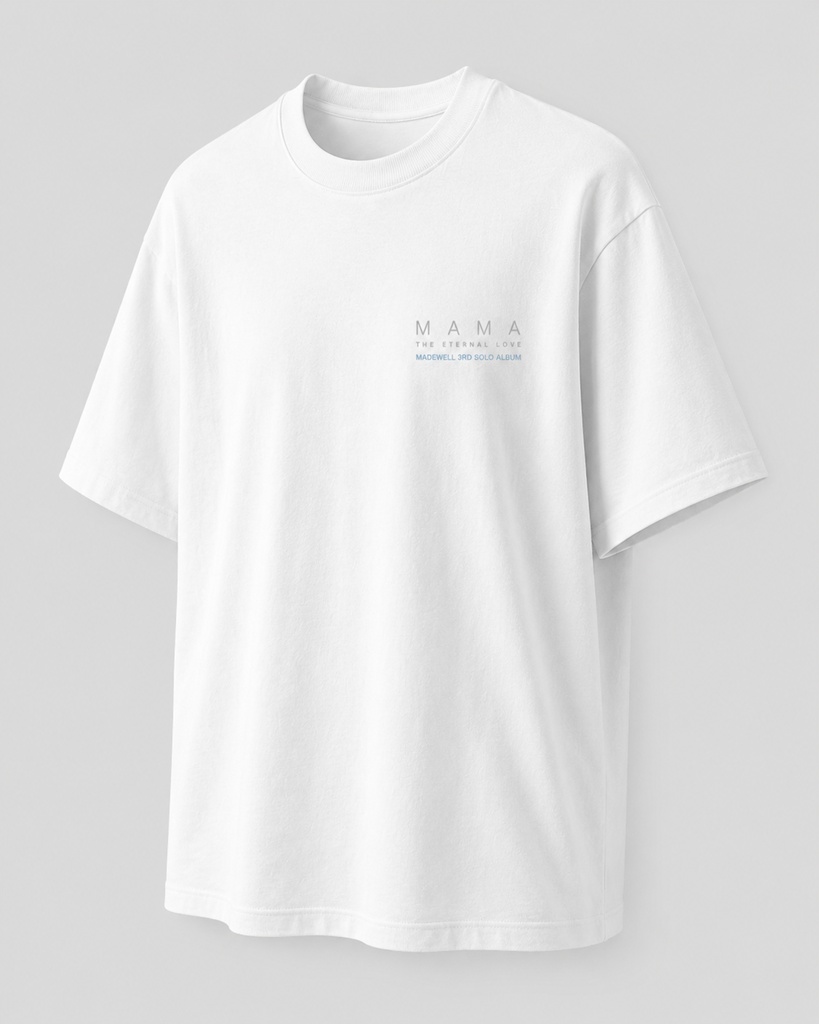MAMA Tee WHITE Simple Edition|CD同梱なら追加送料0円