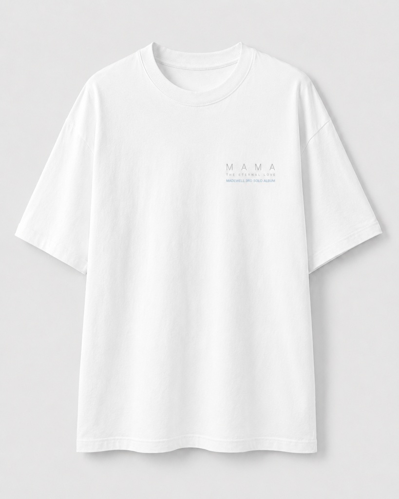 MAMA Tee WHITE Simple Edition|CD同梱なら追加送料0円
