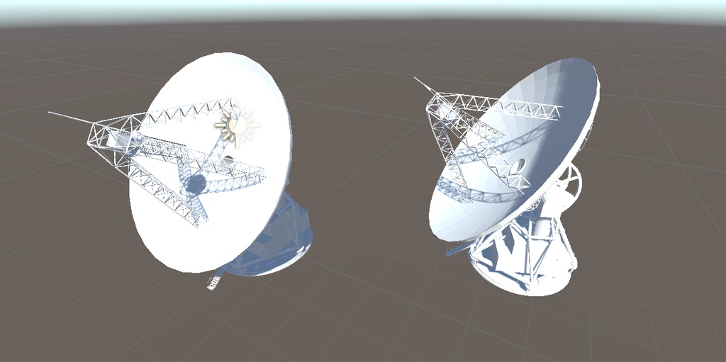 パラボラ・電波望遠鏡【VRC想定】