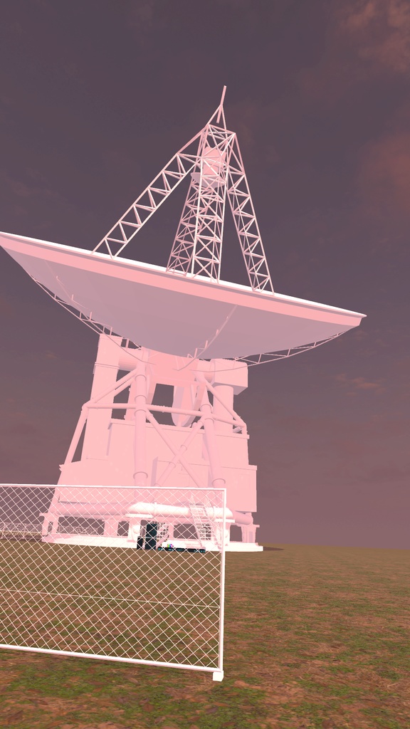 パラボラ・電波望遠鏡【VRC想定】