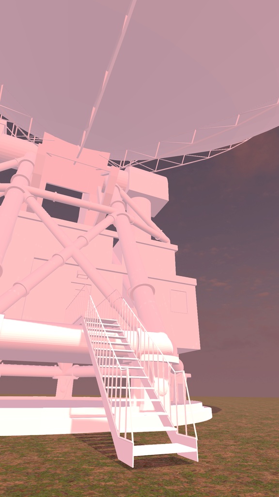 パラボラ・電波望遠鏡【VRC想定】