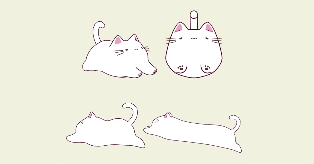 【猫の日】のびる!もちもちねこ【Physbone】