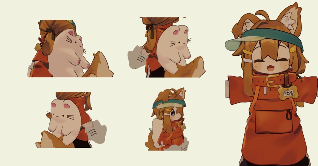 ぷるぷる揺れる!ねこリュックサック【PhysBone】【まめひなた対応】