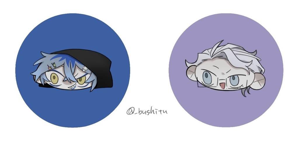 缶バッジ 2種セット(仏ﾞ部)