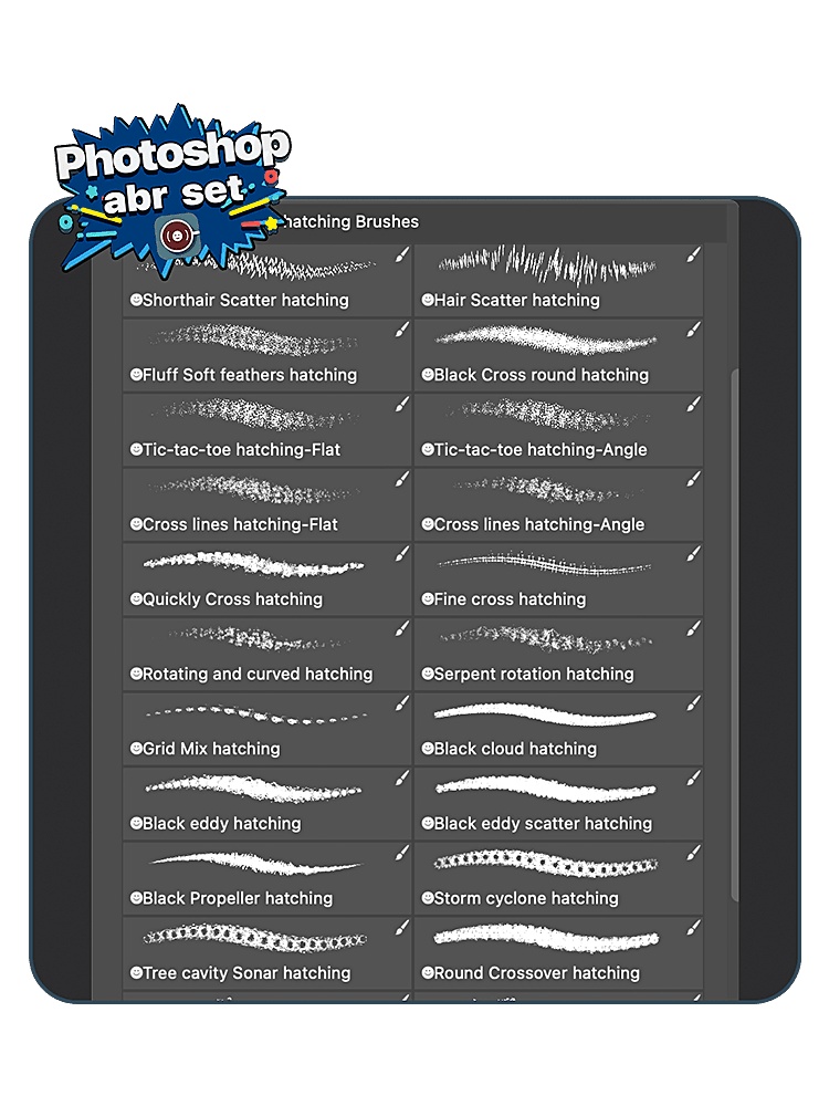 パターンカケアミブラシセット