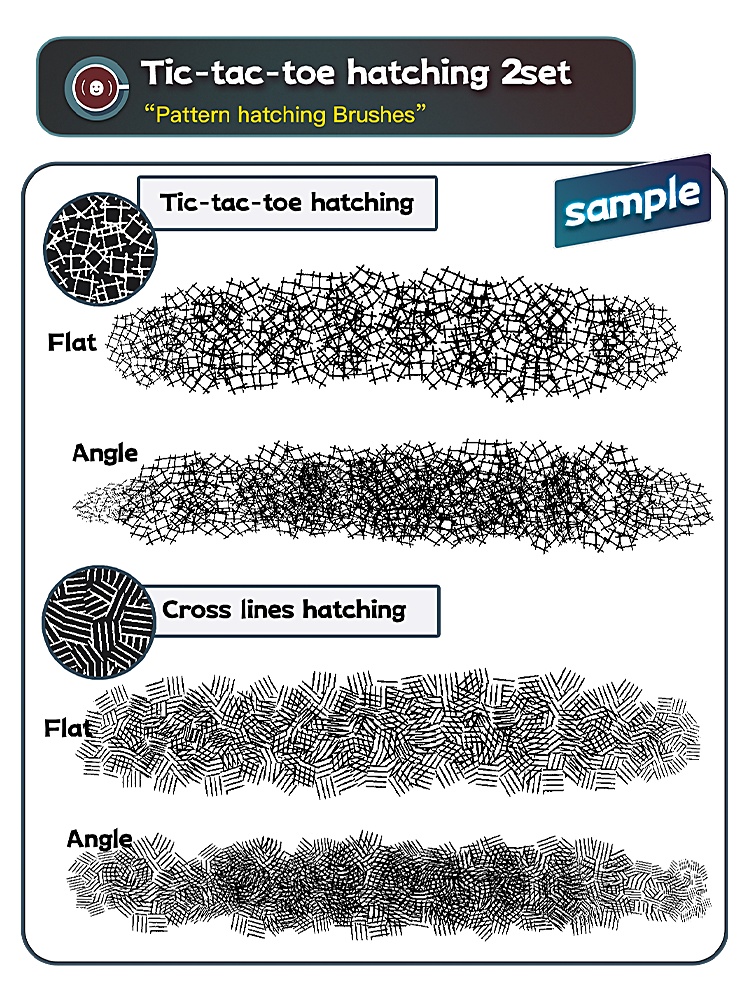 パターンカケアミブラシセット