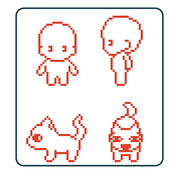 ドット絵素体どうぐブラシセット