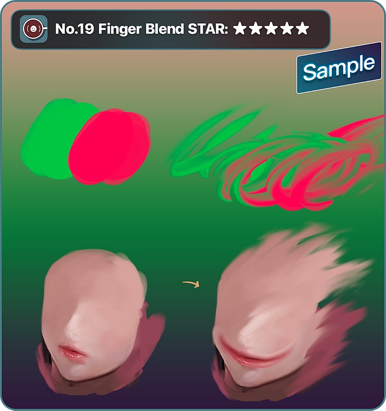 PS風No.19ブラシセット