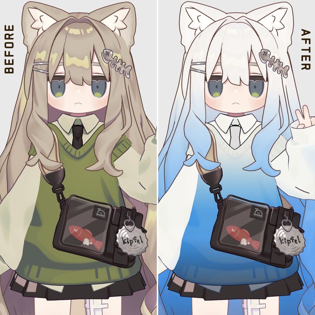 一瞬でアバターに彩りを!簡単UVグラデーション自動生成ツール 【Gradelu】