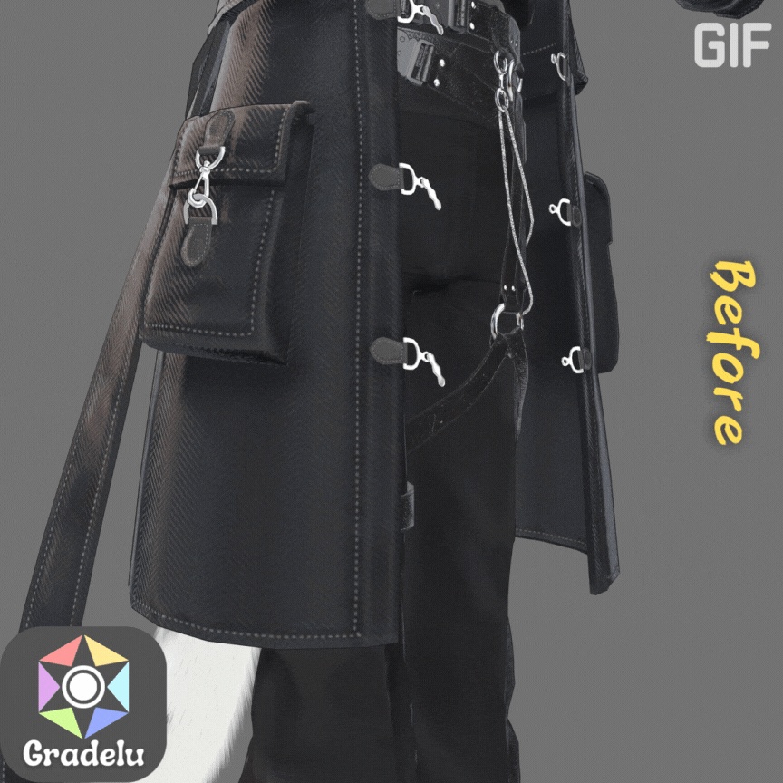 一瞬でアバターに彩りを!簡単UVグラデーション自動生成ツール 【Gradelu】