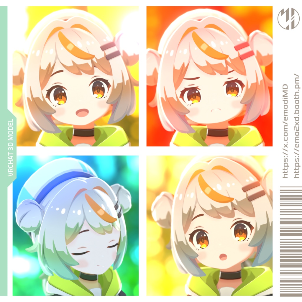 オリジナル3Dモデル「れもねーど」