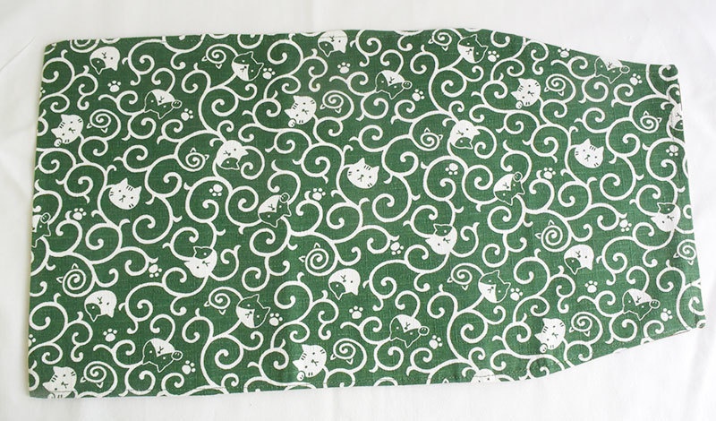 同人誌用A5サイズブックカバー 唐草猫