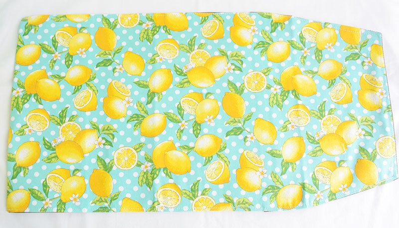 B5サイズブックカバー 爽やかレモン