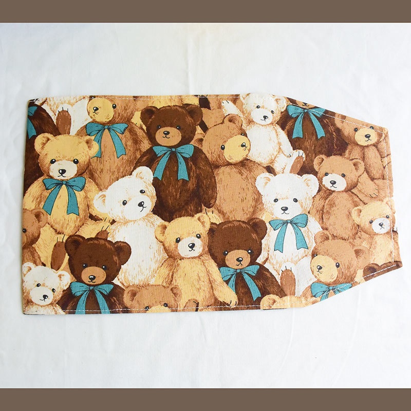 BL小説サイズ ブックカバー テディベア