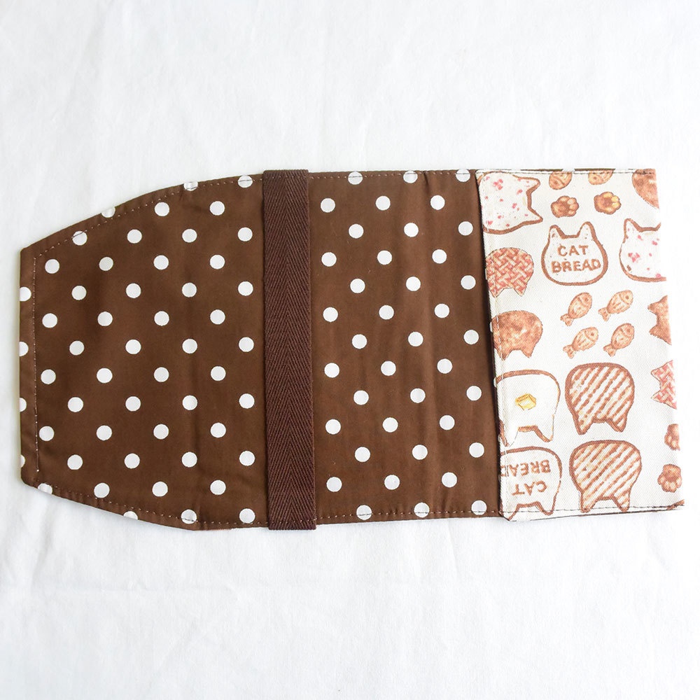 文庫サイズブックカバー ねこぱん