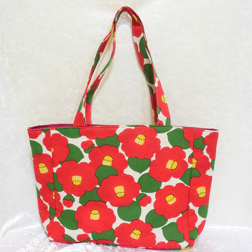 痛バッグトート 椿(在庫あり)