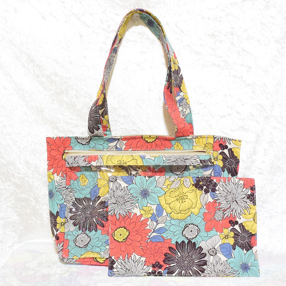 痛バッグトート シックな花(在庫あり)