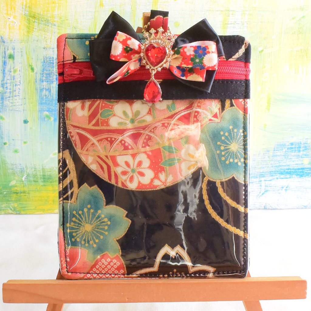 アクリルコースターケース　和柄