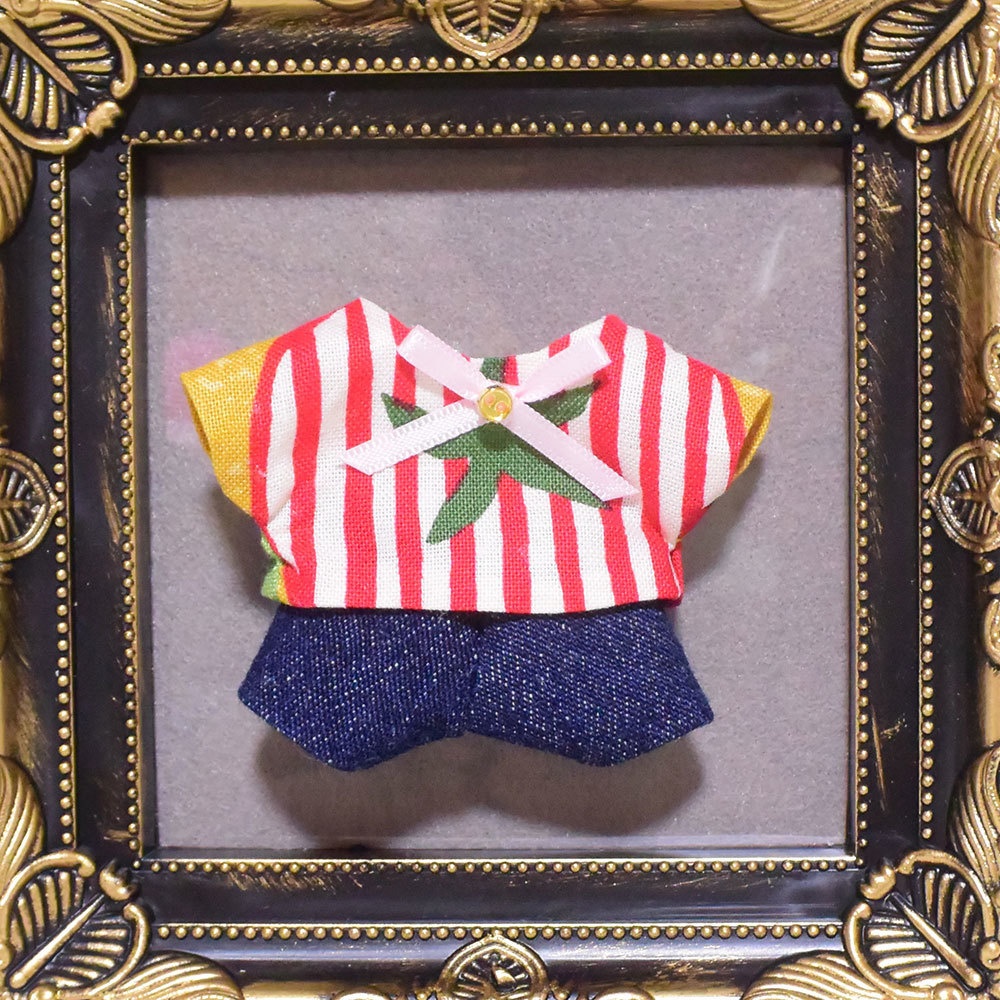 10センチぬいぐるみ用服　トマト