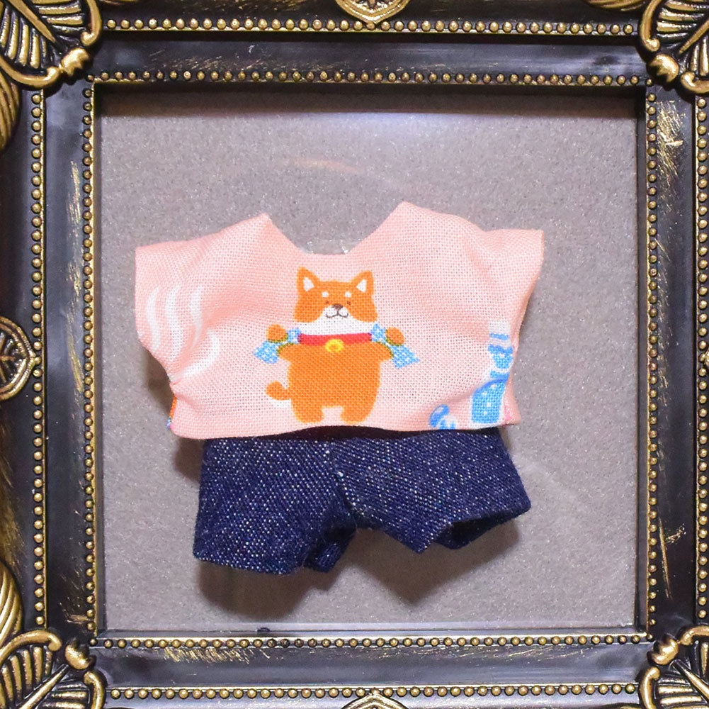 10センチぬいぐるみ用服　柴犬