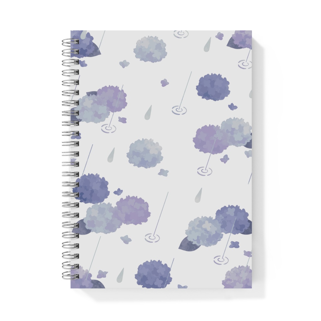 雨と紫陽花ノート