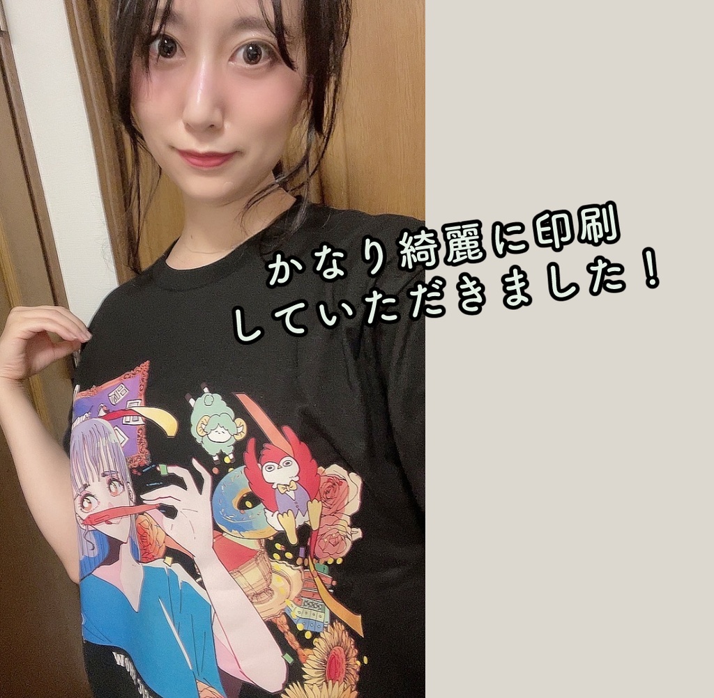 イラストフルカラーTシャツ