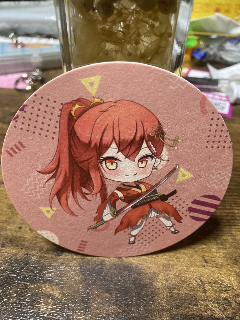 紙製コースターぷちりお