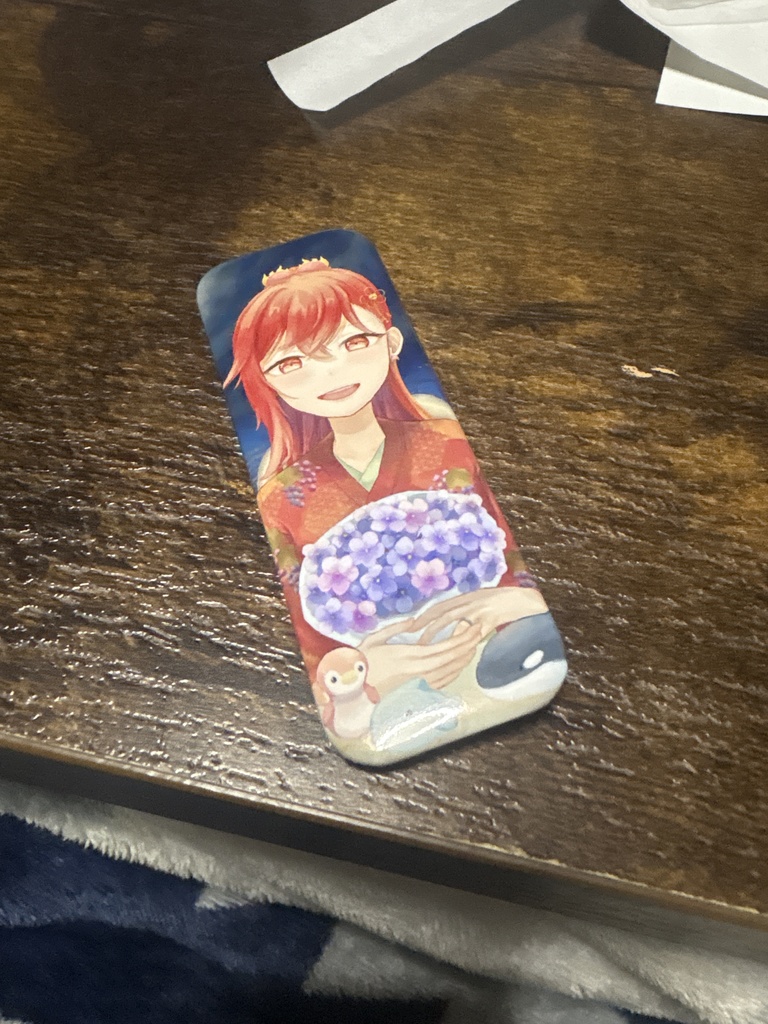 長方形缶バッジ花婚式