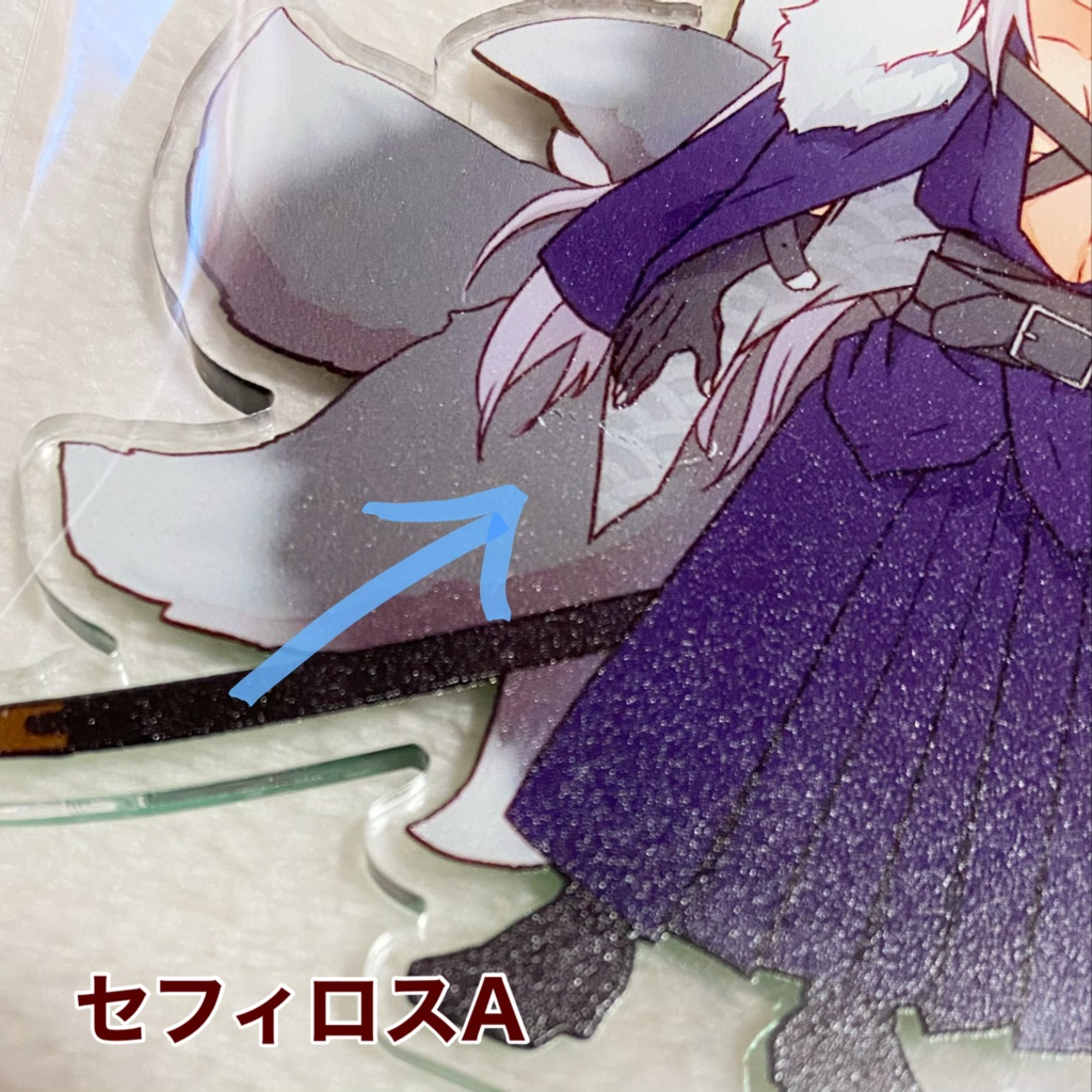 お狐アクスタ(不備あり品)