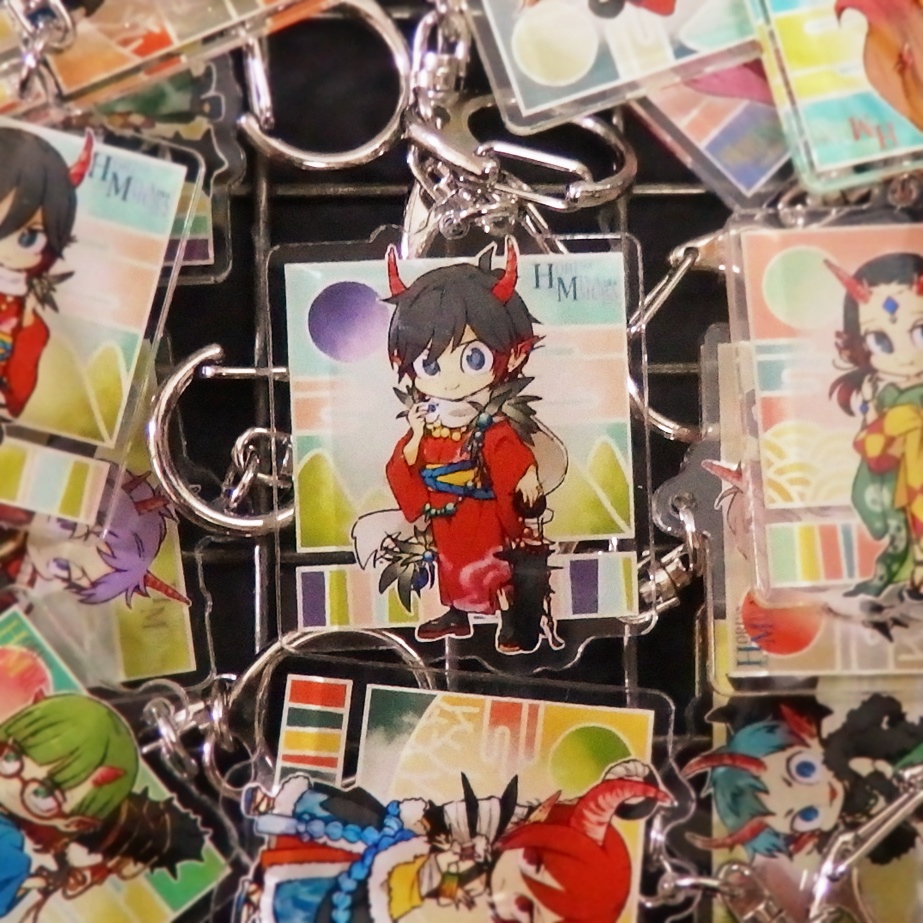 鬼_宮村伊澄(短髪) / アクリルキーホルダー