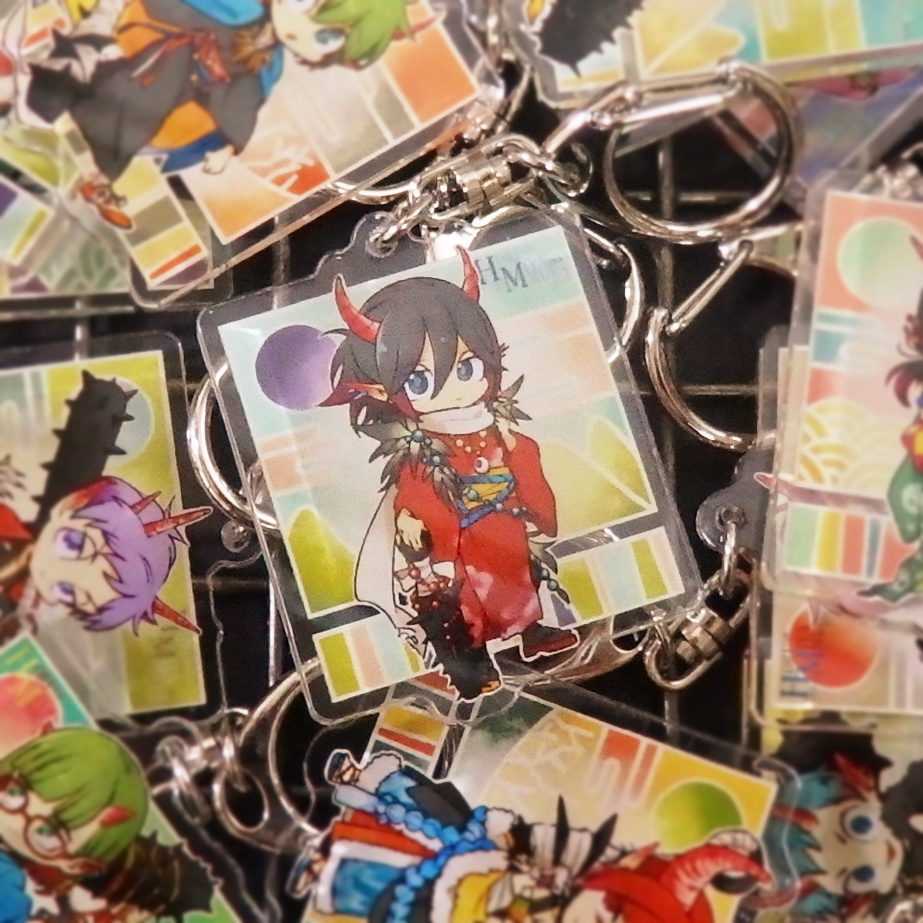 鬼_宮村伊澄(長髪) / アクリルキーホルダー