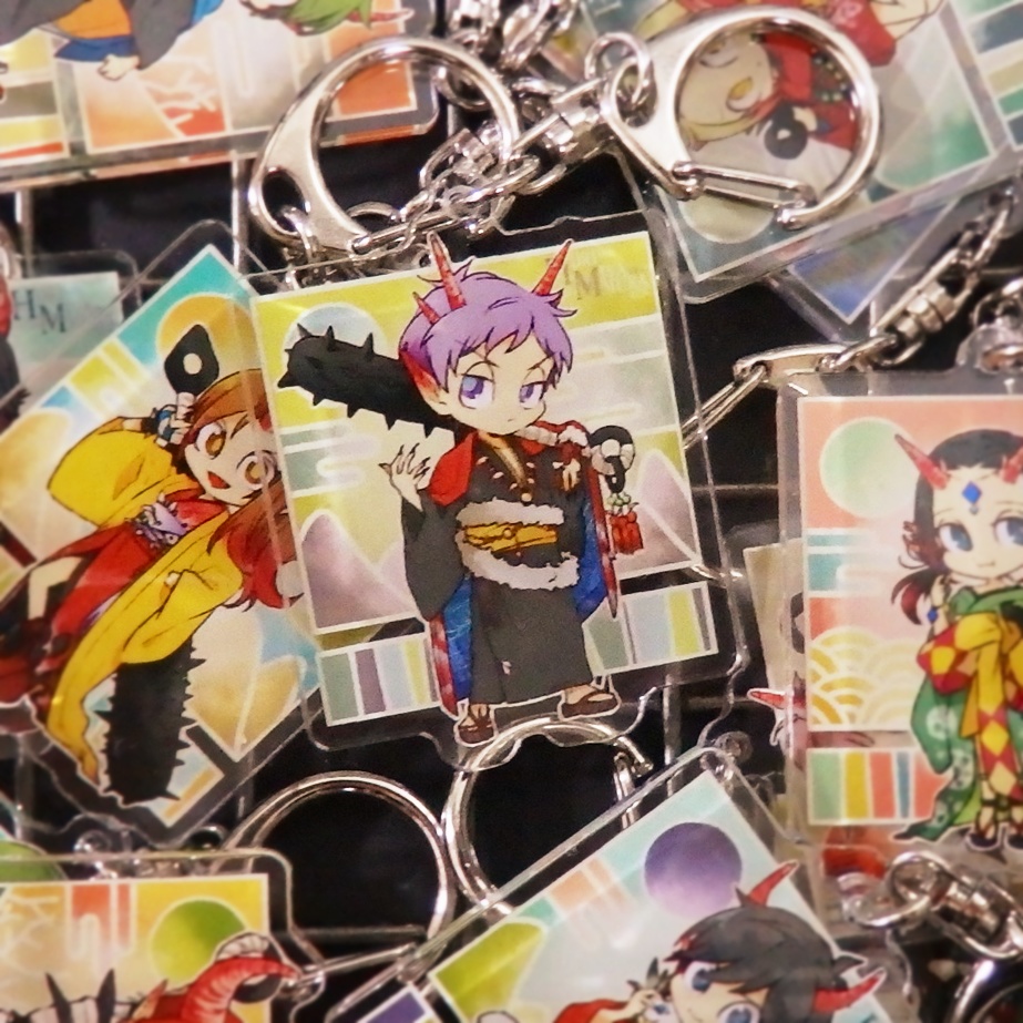 鬼_石川透 / アクリルキーホルダー