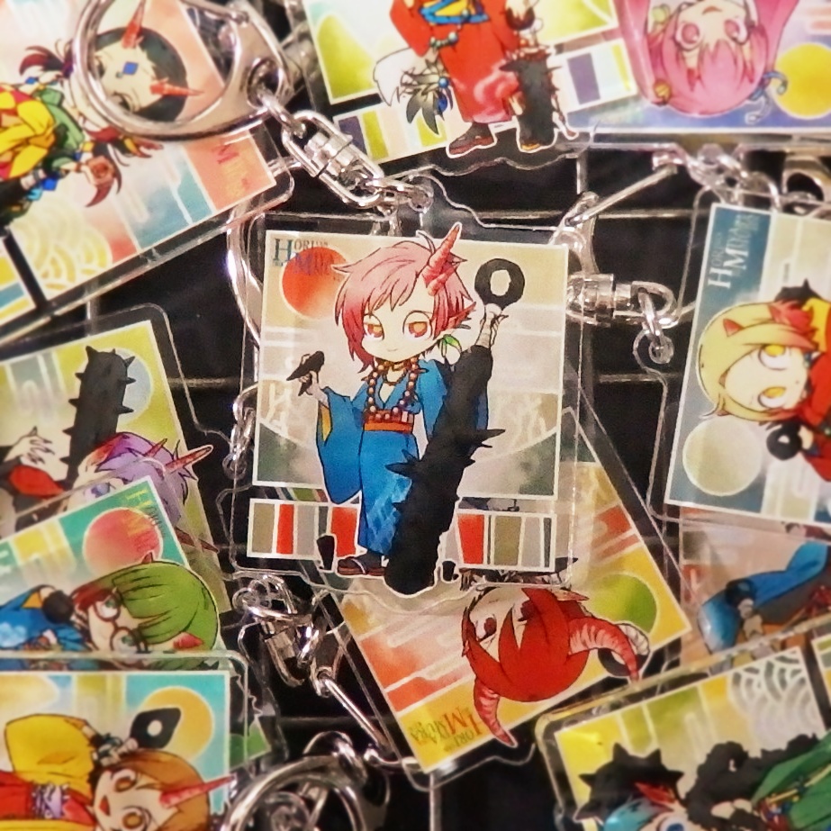 鬼_柳明音 / アクリルキーホルダー