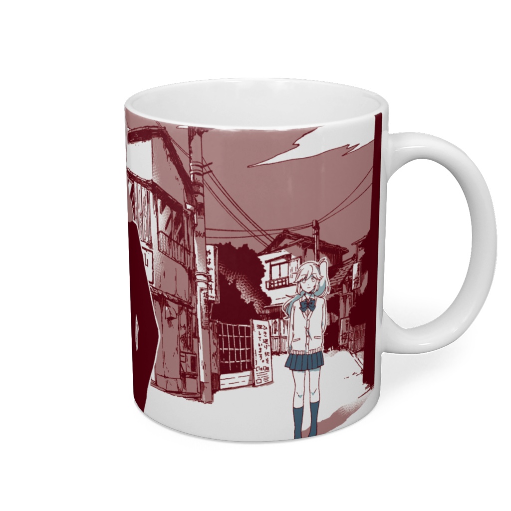 雨笠荘付近 / マグカップ