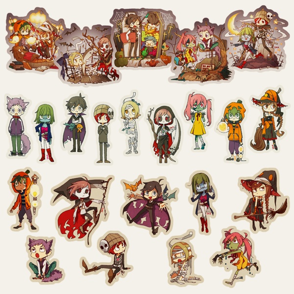 「堀さんと宮村くん」ハロウィンフレークシール