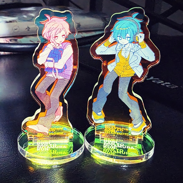 柳&井浦 オーロラアクリルフィギュア