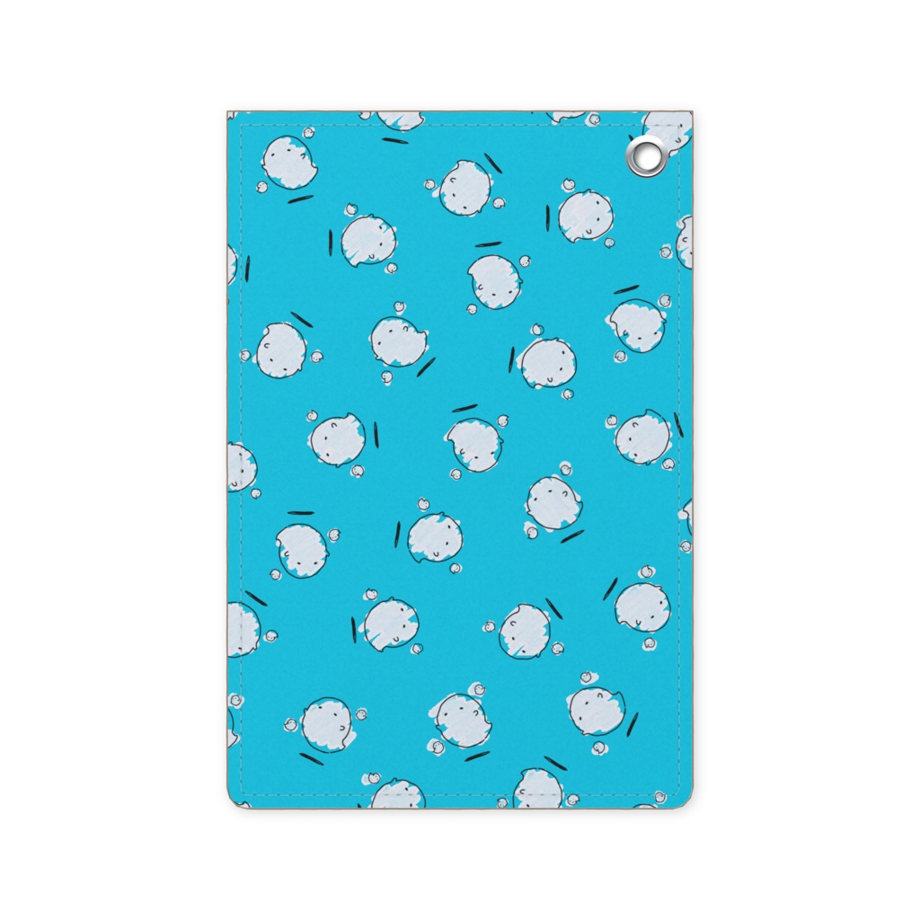 おばけ柄パスケース