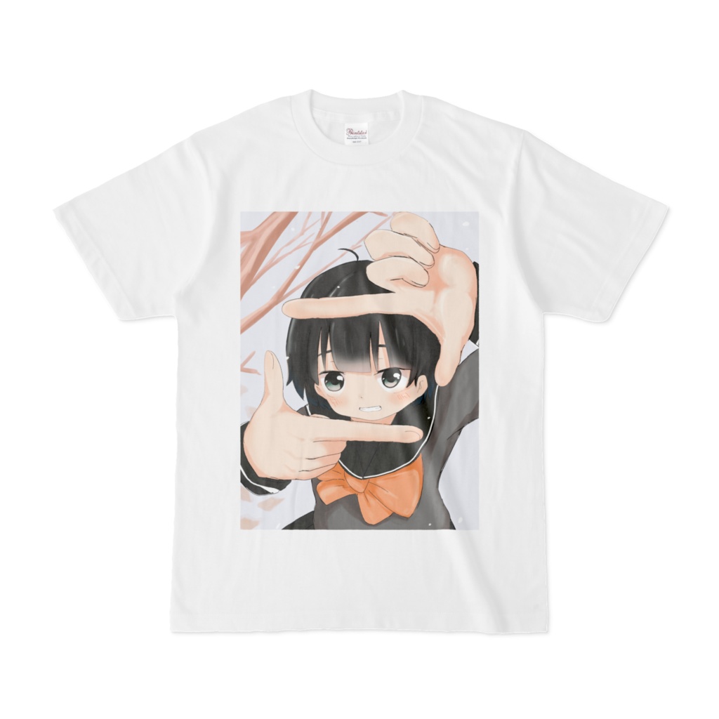 マホちゃん】きりとり tシャツ - moxon - BOOTH