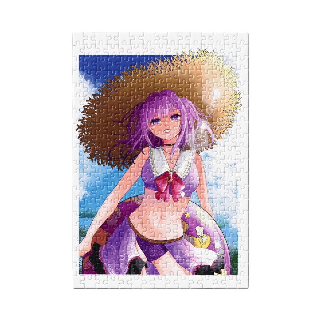 紫紀すももパズル-Ver.水着