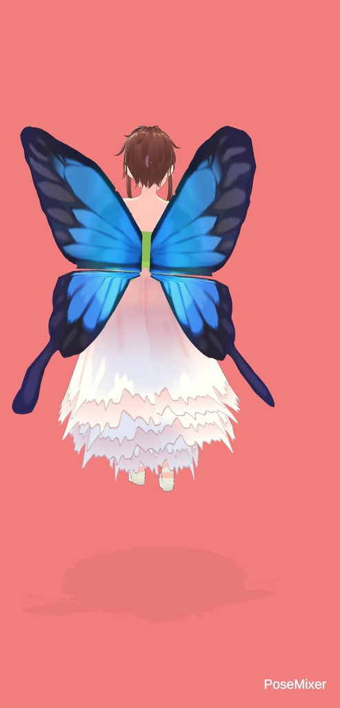 羽妖精カーネーションドレス