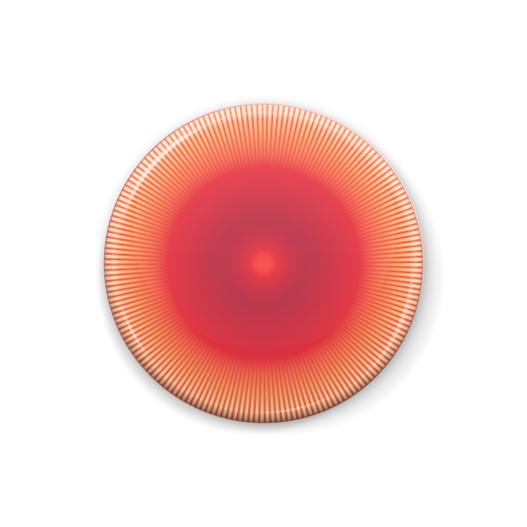 タマゴタケ缶バッジ