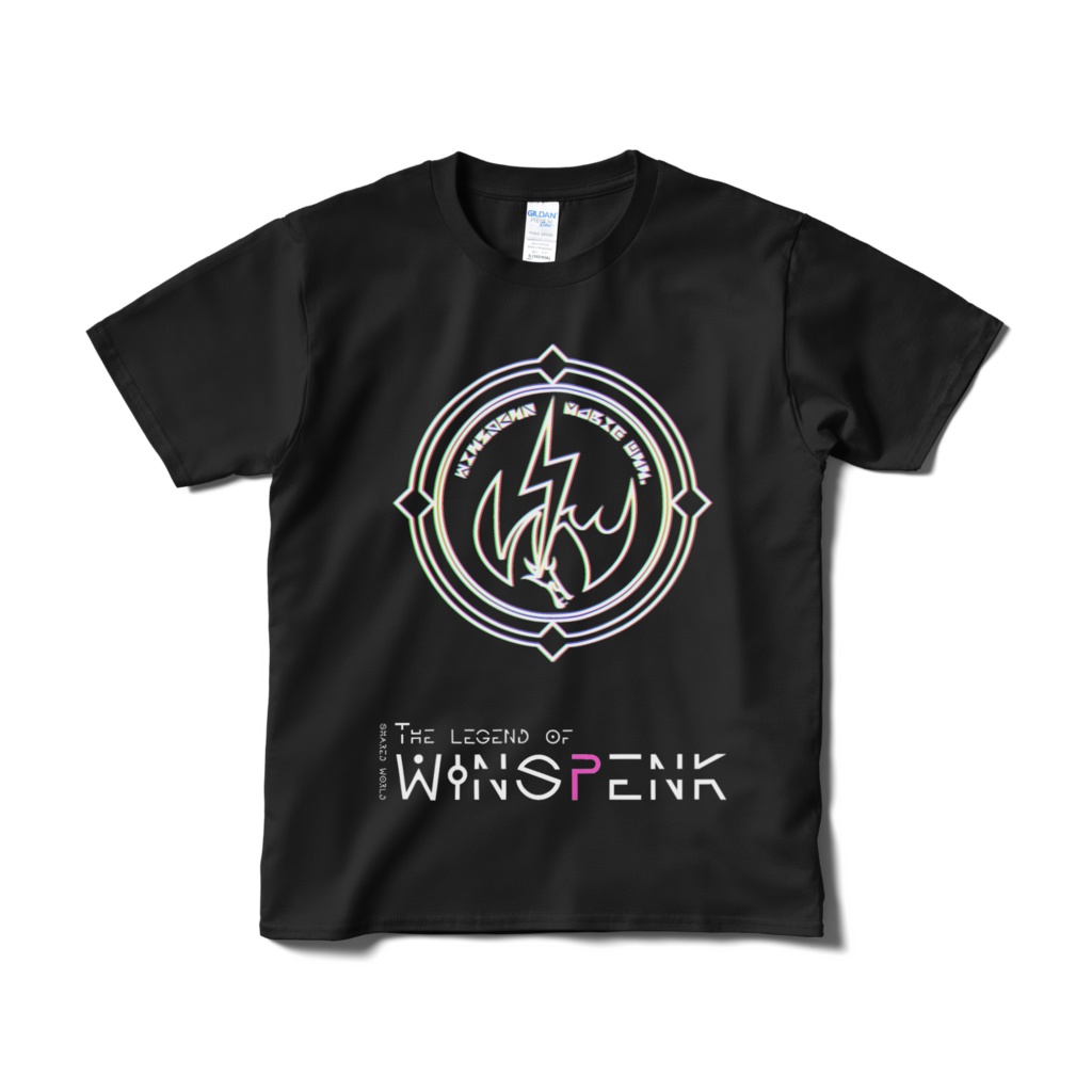 ウィンスペンクTシャツ　黒