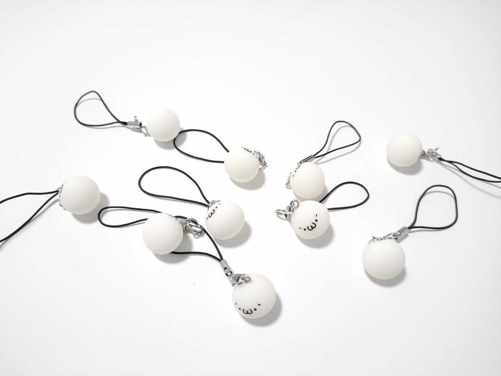 (´・ω・`)(`・ω・´)ショボーン キーホルダー