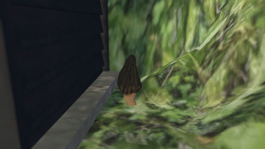 リップシンクでウニョウニョ動くトガリアミガサタケ アバター (PC&Quest両対応)