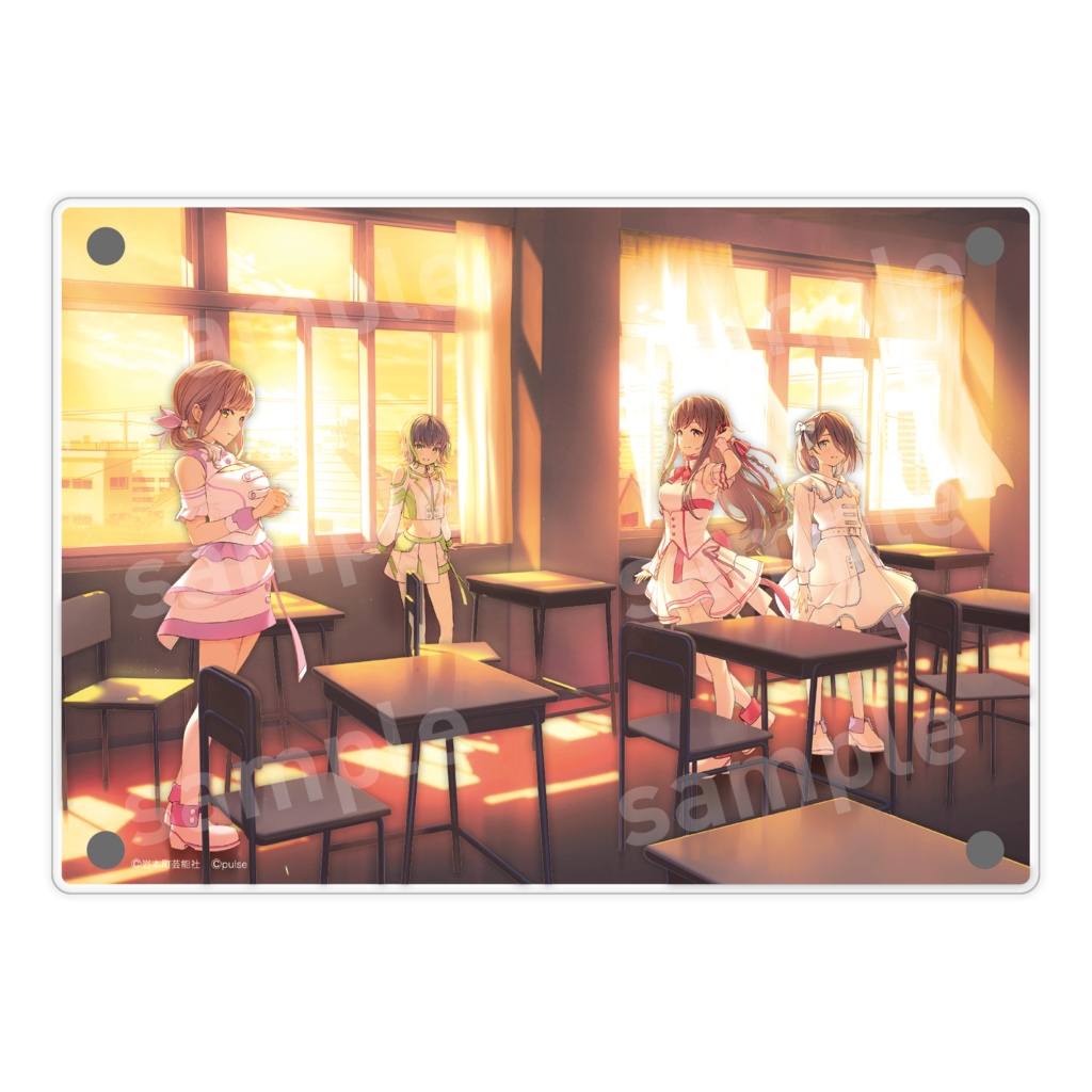 ＜だからいま、ここにいる。＞えのぐフォトアクリルレイヤーパネル